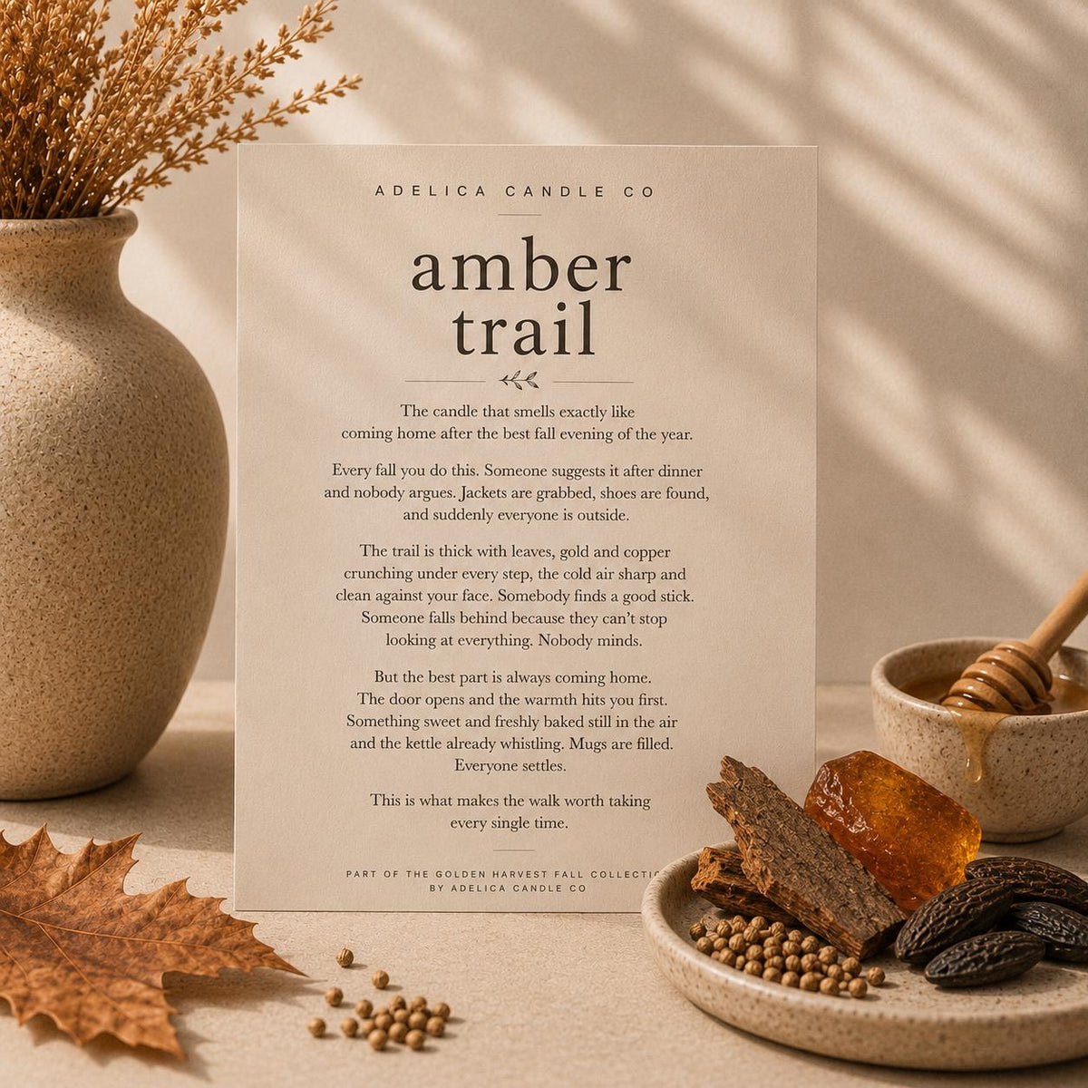 Amber Trail Candle