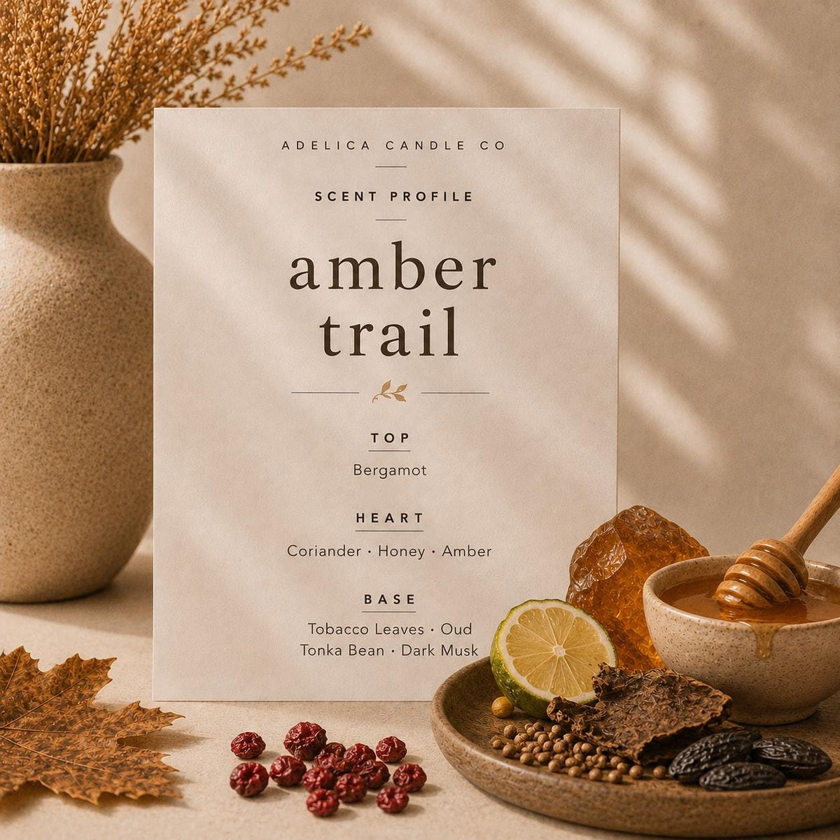 Amber Trail Candle