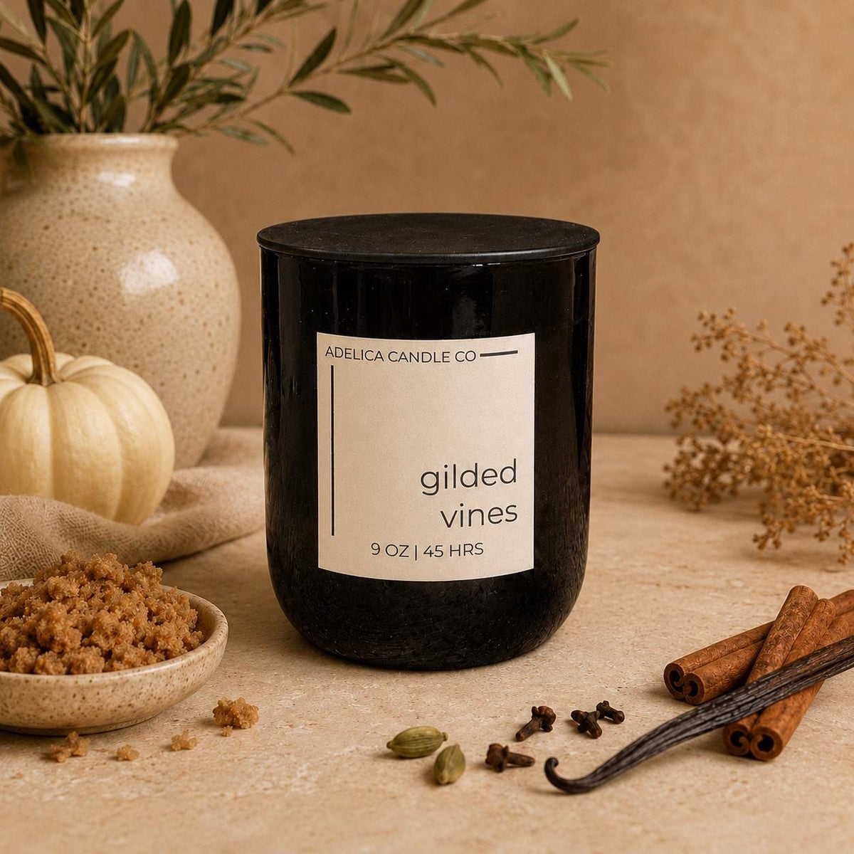 Gilded Vines Candle