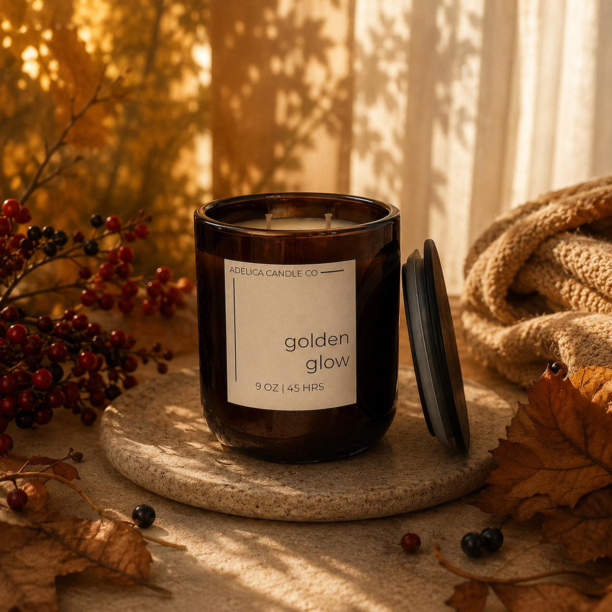 Golden Glow Candle 9oz