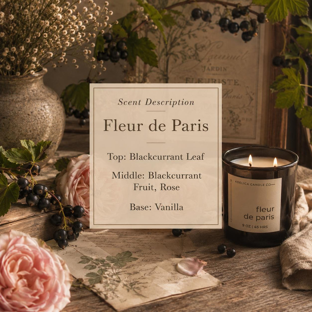 Fleur de Paris Candle