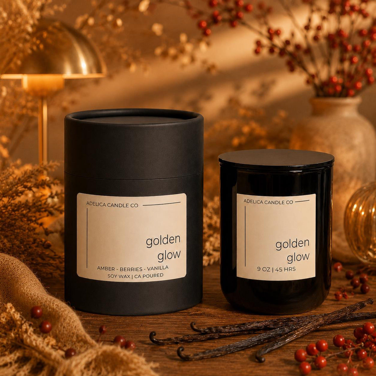 Golden Glow Candle 9oz