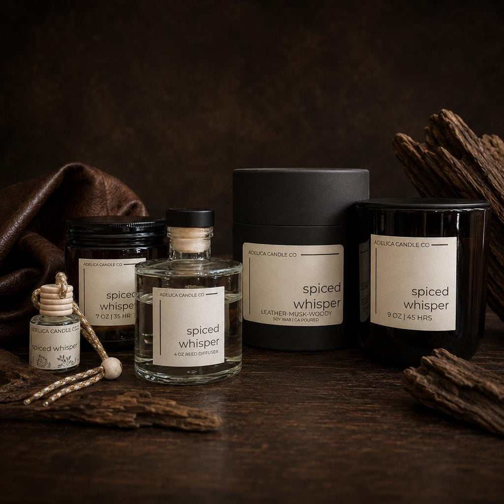 Spiced Whisper Soy Candle