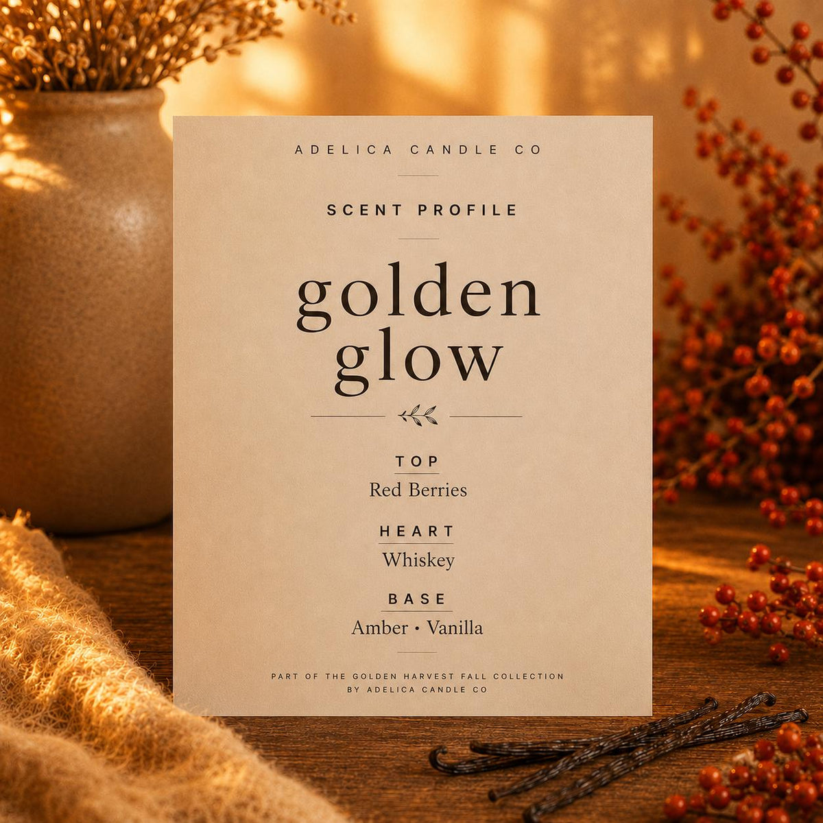 Golden Glow Candle 9oz