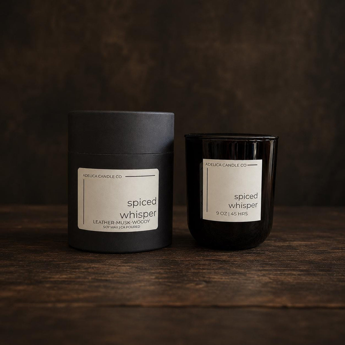 Spiced Whisper Soy Candle