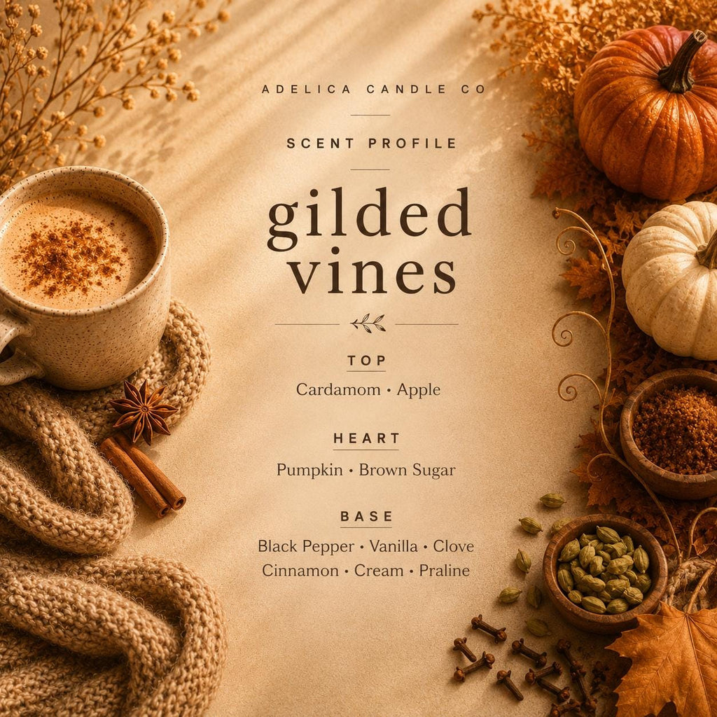Gilded Vines Candle