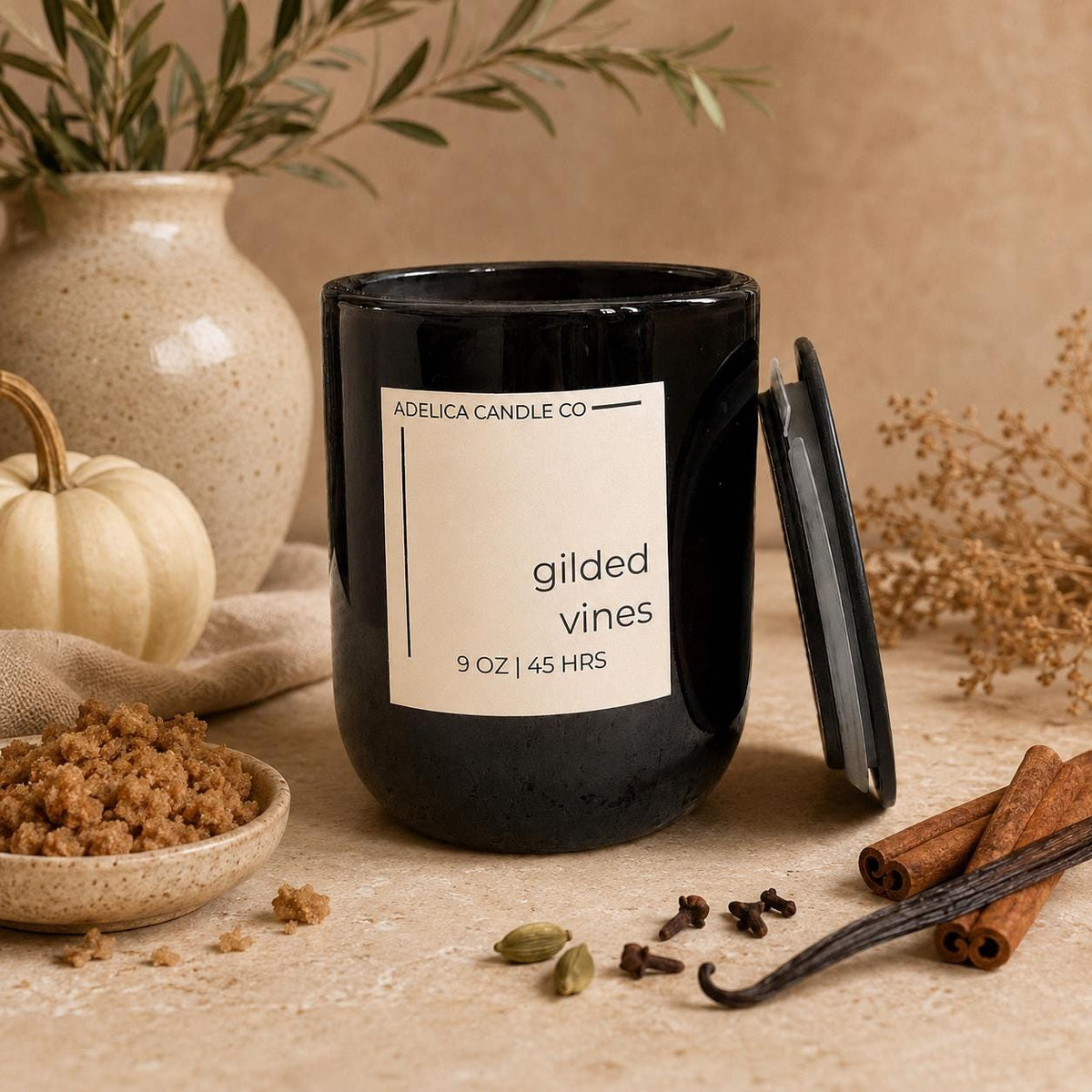 Gilded Vines Candle